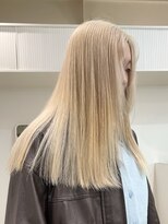 ミーム 原宿 表参道(meme)&nbsp;◎ブロンドハイトーンカラーデザインカラーアンブレラカラー金髪