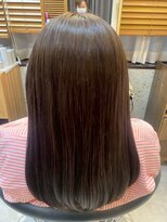 ヘアリゾート粋 トゥジュ 池袋東口店(tujuh)&nbsp;艶髪ブラウン/ミディアム/ナチュラルレイヤーカット