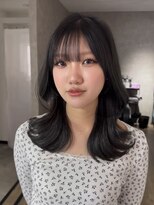 エトワ 中央店(etoi)&nbsp;大分韓国かき上げレイヤーカット大人レイヤー顔まわりレイヤー