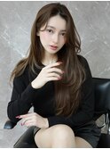 韓国スタイル/ナチュラルくびれヘア_くびれ巻き_レイヤーカット