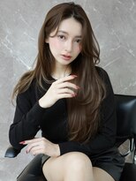 アマトウキョウ アユンチェ(AMA TOKYO×AYUNCHE) 韓国スタイル/ナチュラルくびれヘア_くびれ巻き_レイヤーカット