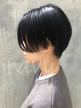 ネイビー(NAVY) ハンサムショート