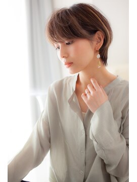 アッシュ 川越店(Ash) 王道！大人可愛いショートボブ