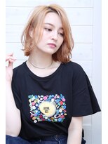 オーシャン(Ocean)&nbsp;[OCEAN Hair&Life藤原純]外ハネ耳掛けボブ☆