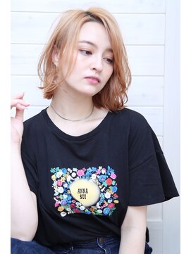 オーシャン(Ocean) [OCEAN Hair&Life藤原純]外ハネ耳掛けボブ☆