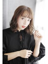 シュシュット(chouchoute)&nbsp;吉祥寺3分/前髪ココアブラウン大人かわいいフリンジウェーブ/127