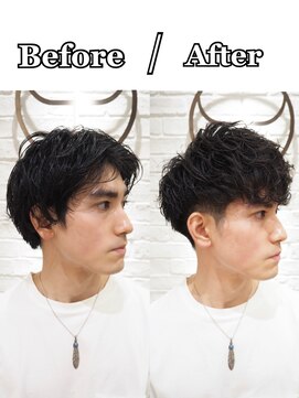 ヨシザワインク プレミアム 横浜 桜木町店(YOSHIZAWA Inc. PREMIUM) 【ヨシザワ横浜】ビフォーアフタースパイラルパーママッシュ