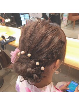 プリマ アンジュ 中目黒店(PRIMA ange) 卒業式 結婚式 パーティー ヘアセット ヘアアレンジ 中目黒