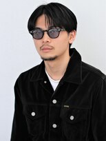 ガズル ハラジュク(GUZZLE HARAJUKU)&nbsp;*吉沢亮風色気黒髪質感軽め毛流れセンターパートオイル仕上げ*