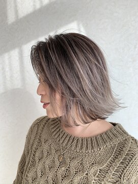 リード バイ ラグーン(LEAD by LAGOON) バレイヤージュミルクティーベージュグラデーションハイライト