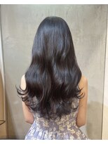 エル バイ ホーム(L by HOME)&nbsp;トーンダウン　透け感　地毛風カラー　ロングヘア