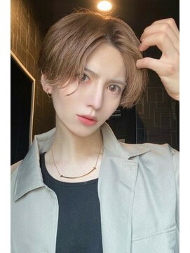 リア 大阪梅田(Ria) ～前髪シールエクステ　韓国前下がり～【Ria 大阪 梅田】