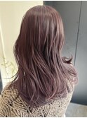 髪質改善トリートメントミルクティーベージュカラーくびれヘア