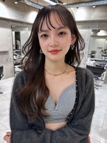 サイン 表参道(SIGN)&nbsp;韓国ヘアイメチェンハッシュカット似合わせカットレッドブラウン