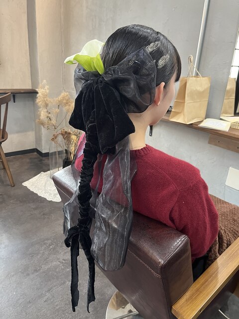 成人式ヘアセット