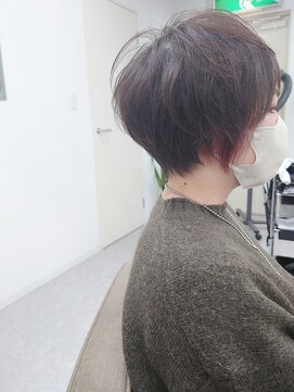 サンデイ(SUNDAY) ☆インナーカラー×ふんわりひし形ショート☆【宮原 和希】