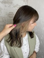 プライズ 成増店(prize)&nbsp;イヤリングカラーミルクティーグレージュカラーシアーカラー成増