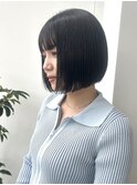 ボブ 切りっぱなしボブ タッセルボブ