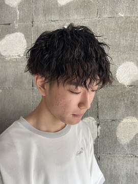 ソワ 四日市(soie) 【soie井上】波打ちスパイラルパーマ