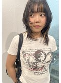 無造作ウルフカット