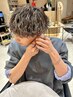 【メンズ】カット+パーマ+ハイライト￥24000（横浜西口／メッシュ）