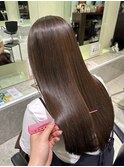 髪質改善艶カラー 艶髪オージュアトリートメント レイヤーカット
