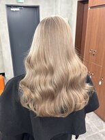 ニコ トウキョウ 渋谷(nico TOKYO)&nbsp;ミルクティーベージュ/髪質改善/ダブルカラー/ケアブリーチ/20代