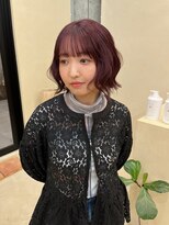 スニュウ(snuw)&nbsp;【snuw_ayano】ラベンダーミルクティー/ピンクラベンダー/ボブ