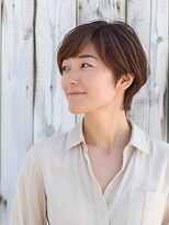 フレア 心 武庫之荘(flare)&nbsp;★似合わせこなれミディグラレイヤー小顔大人ショート