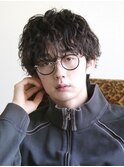 波巻きツイストスパイラル/波打ちパーマ/外国人風ヘア