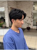 スペインカール/スパイキーショート/ブルーブラック/宜野湾