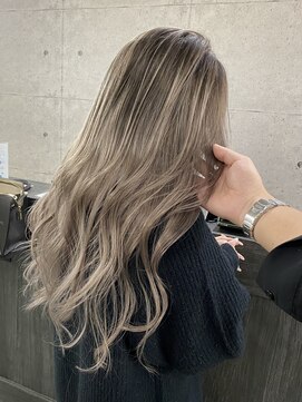 ウル 岡山駅店(ULu.) ハイライトハイトーンダブルカラー20代30代40代ULu岡山