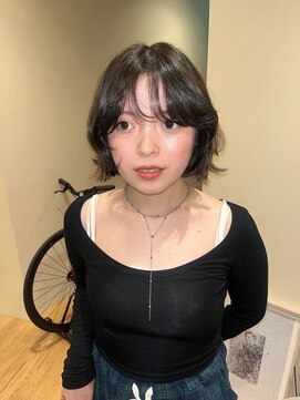ネロ ヘアサロン ネイビー 渋谷(NERO HAIRSALON NAVY) 【ヤベハルカ】レイヤーボブ フレンチボブ ボブパーマ