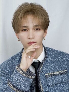 オーシャントーキョー 渋谷(OCEAN TOKYO) センターパート韓国ヘアコンマバングニュアンスパーマフェザー