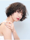ハンサムマッシュボブ×ニュアンスパーマ
