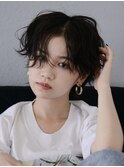 【RAWR】大人丸みショート　グレージュカラー　シアカラー