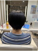 ショートヘア/縮毛矯正
