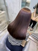 【艶髪】ラベンダーグレージュ【髪質改善】【縮毛矯正】20代30代