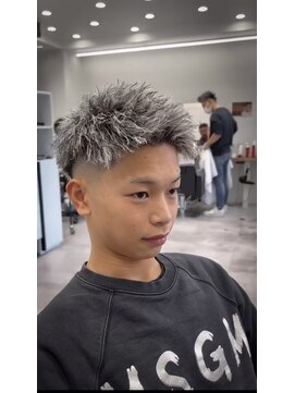 ルースト 京都河原町店(ROOST) ツイスト×ジェット×白メッシュ