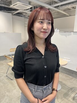 ソア(soa) 暖色カラー/ブリーチなしダブルカラー