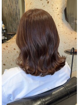 airi/ココアブラウン/冬カラー/柔らかカラー/ニュアンスブラウン