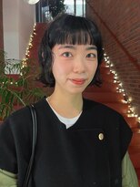 ドットプラス リム(Dot+LIM)&nbsp;（stylist高橋）オン眉ボブパーマ