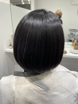 フルールバイニューヨークニューヨーク 京都北大路(fleur by NYNY) 丸みが出る 縮毛矯正ショート