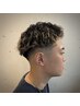 メンズカット+ツイストパーマ ◯眉毛カット付き◯