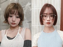 マイル 渋谷(mile)の雰囲気（渋谷/渋谷駅/ボブ/レイヤーカット/ショート/ダブルカラー/前髪）