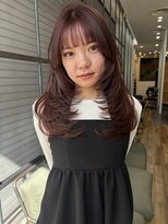 ロックス バイ マグ 松本(rocks BY MAG)&nbsp;レイヤーカット透明感カラー艶髪ロング小顔ヘア