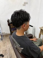 エルズ 大宮店(ailes)&nbsp;リバースセンターパート/ニュアンスウルフ/ダウンバング/大宮