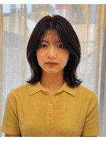 サードショップ 梅田茶屋町店(THIRD SHOP)&nbsp;くびれヘア×グレージュ