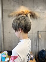 リベルテ(liberte)&nbsp;ツートーンデザインカラー×マッシュショート