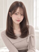 ユーフォリア エヌ 池袋サンシャイン通り店(Euphoria +n)&nbsp;サイドバングまとまるレイヤーカット